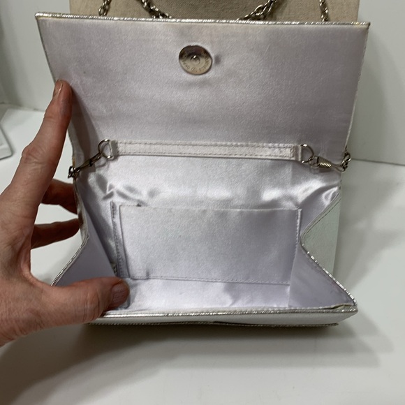 Rhinestone clutch clear irridescent - Picture 8 of 14